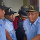 Gabriel Alexánder Pérez Vizcaíno being taken into court